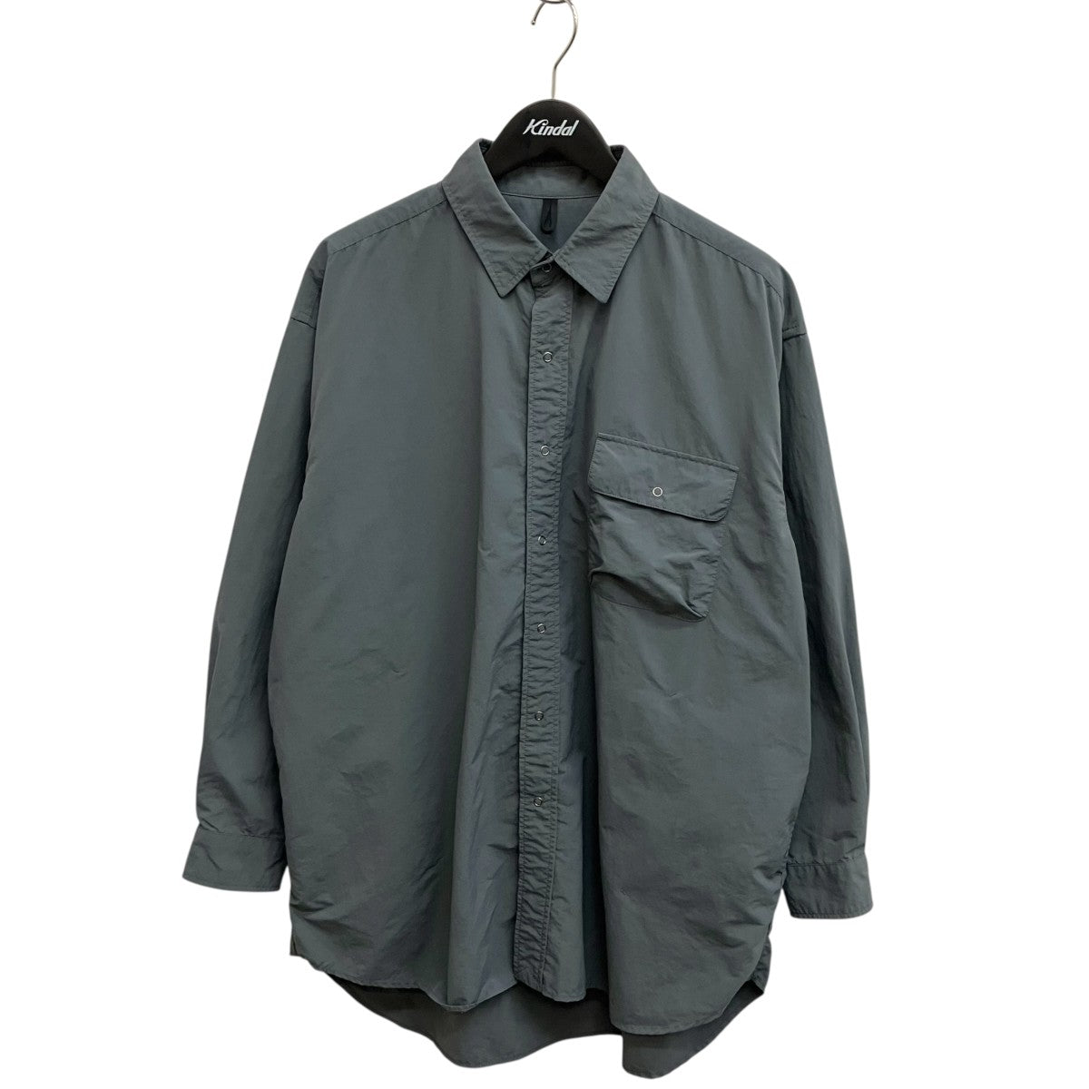 BURLAP OUTFITTER×EKAL ナイロンシャツNT1045 古着・中古-1枚目のアイテム画像