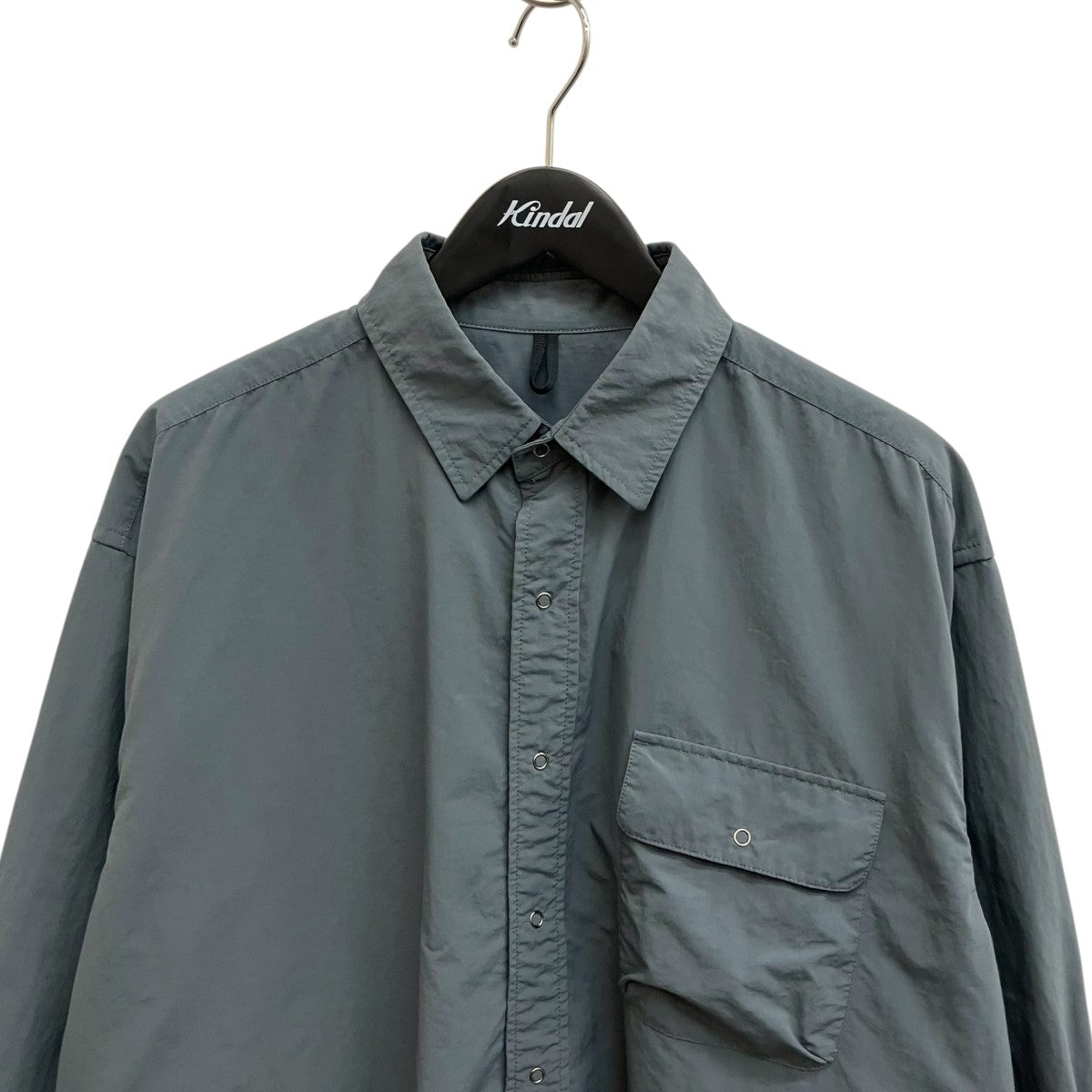 BURLAP OUTFITTER×EKAL ナイロンシャツNT1045 古着・中古-3枚目のアイテム画像