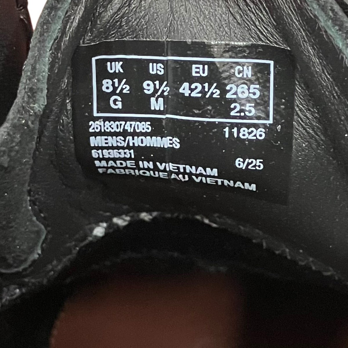 CLARKS レザーシューズ11826 古着・中古-10枚目のアイテム画像