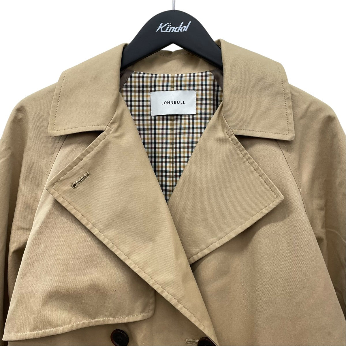 Johnbull トレンチコートAL949SSH 古着・中古-3枚目のアイテム画像
