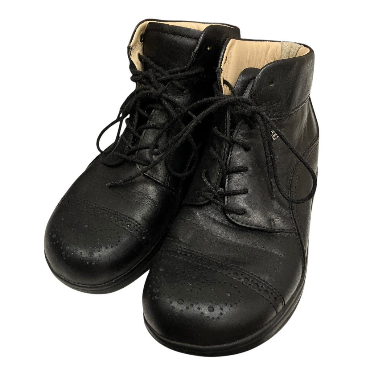 美品 Finn Comfort フィンコンフォート レザーシューズ 黒 24.5 Finn Comfort(フィンコンフォート) レザーシューズ8820302 8820302
