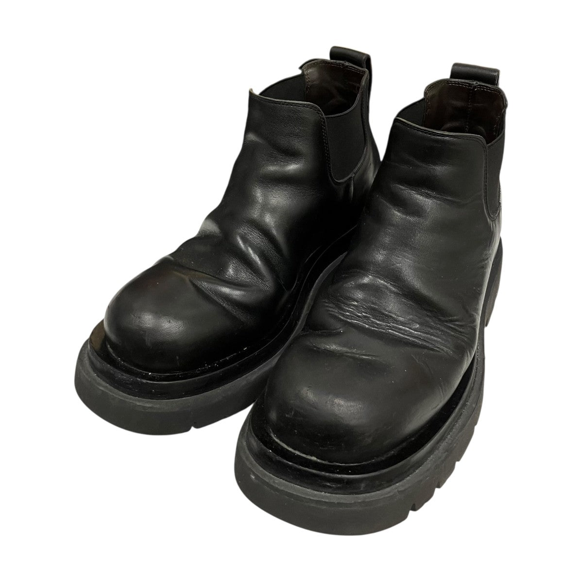 BOTTEGA VENETA ラグ チェルシーアンクルブーツ 古着・中古-1枚目のアイテム画像