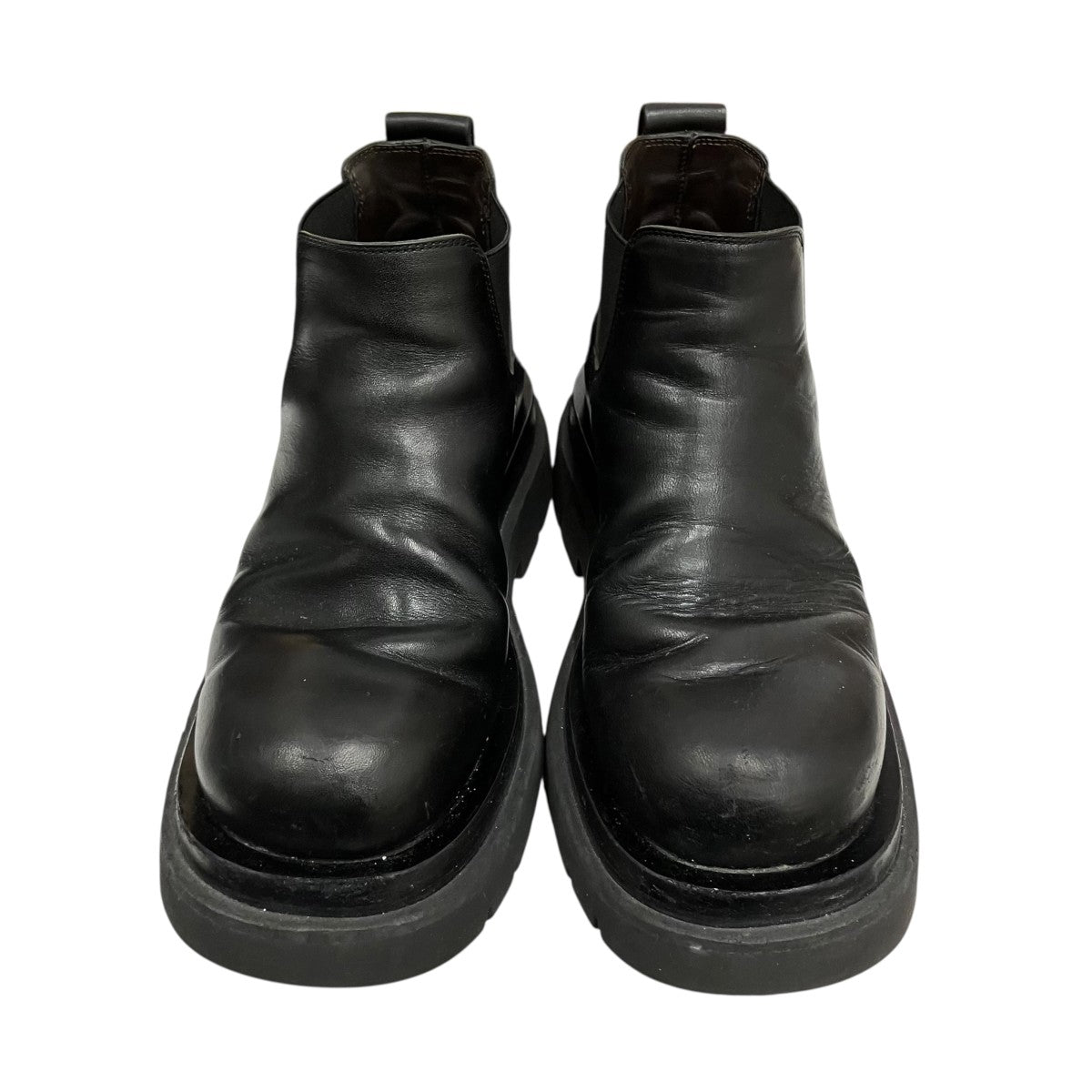 BOTTEGA VENETA ラグ チェルシーアンクルブーツ 古着・中古-2枚目のアイテム画像