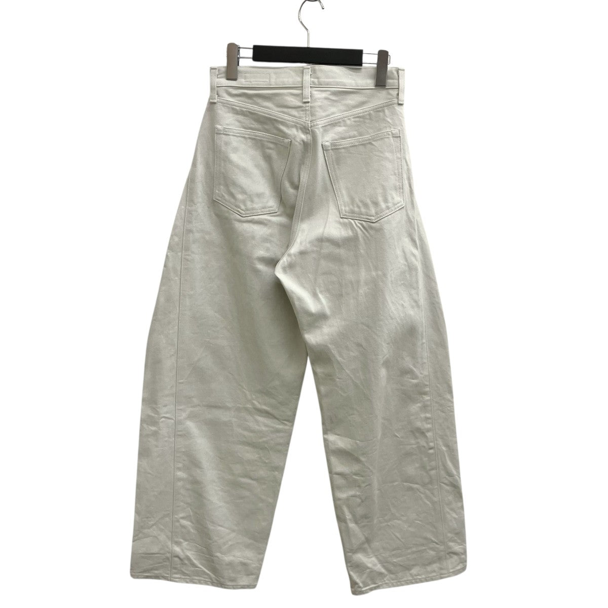 HYKE 25SSDENIM BARREL LEG JEANSデニムパンツ251-13328 古着・中古-2枚目のアイテム画像