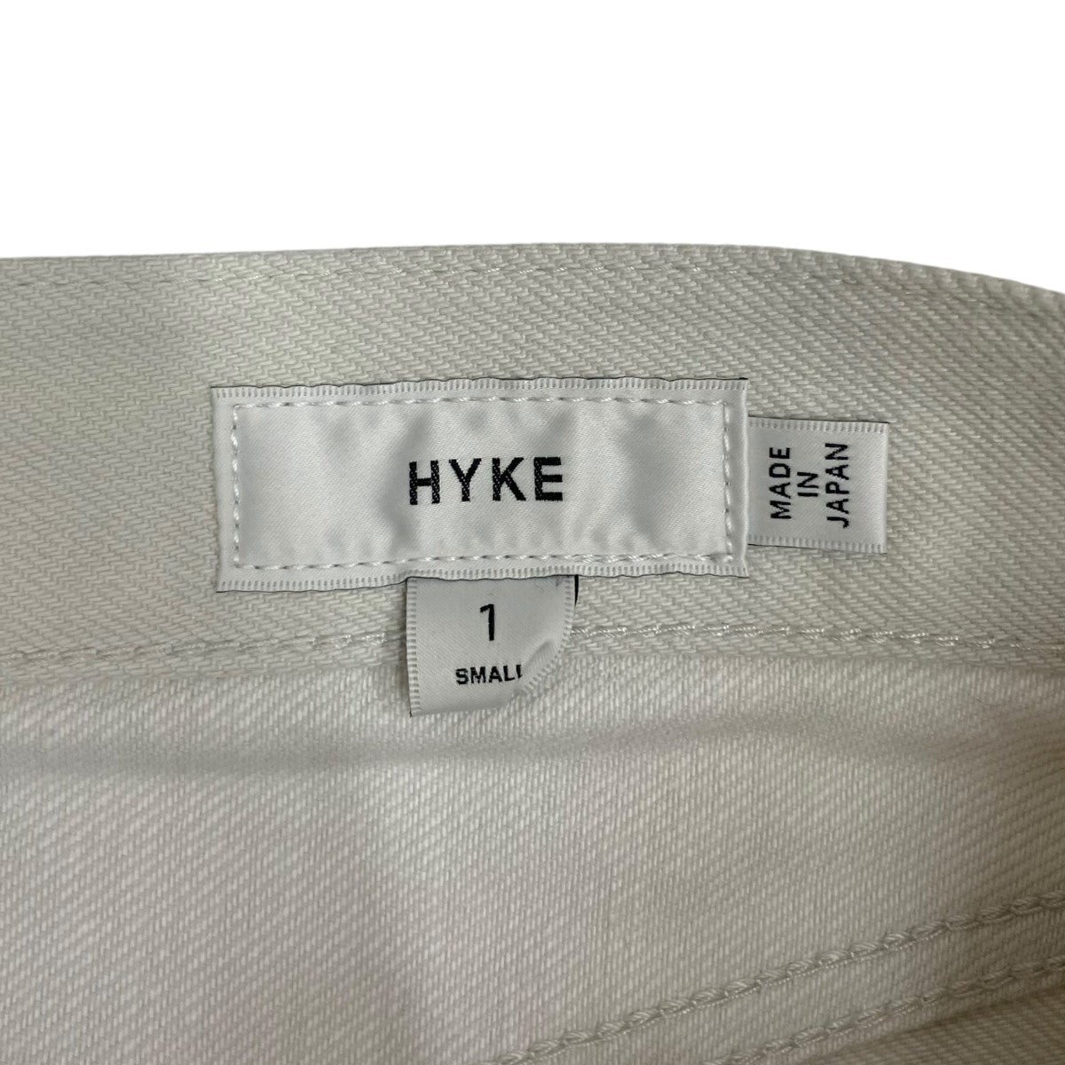 HYKE 25SSDENIM BARREL LEG JEANSデニムパンツ251-13328 古着・中古-8枚目のアイテム画像