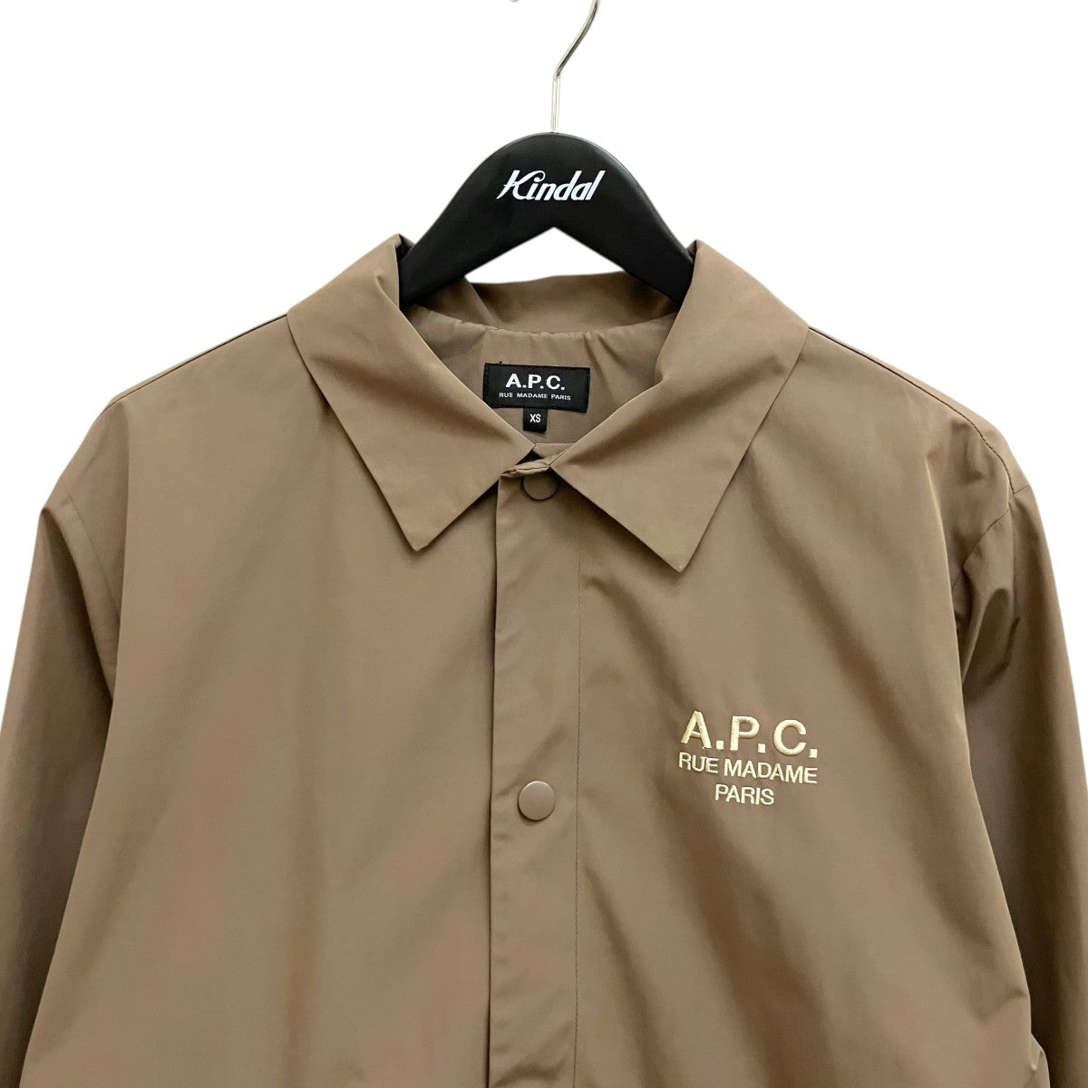 A．P．C． 刺繍コーチジャケット24236-1-37812 古着・中古-3枚目のアイテム画像
