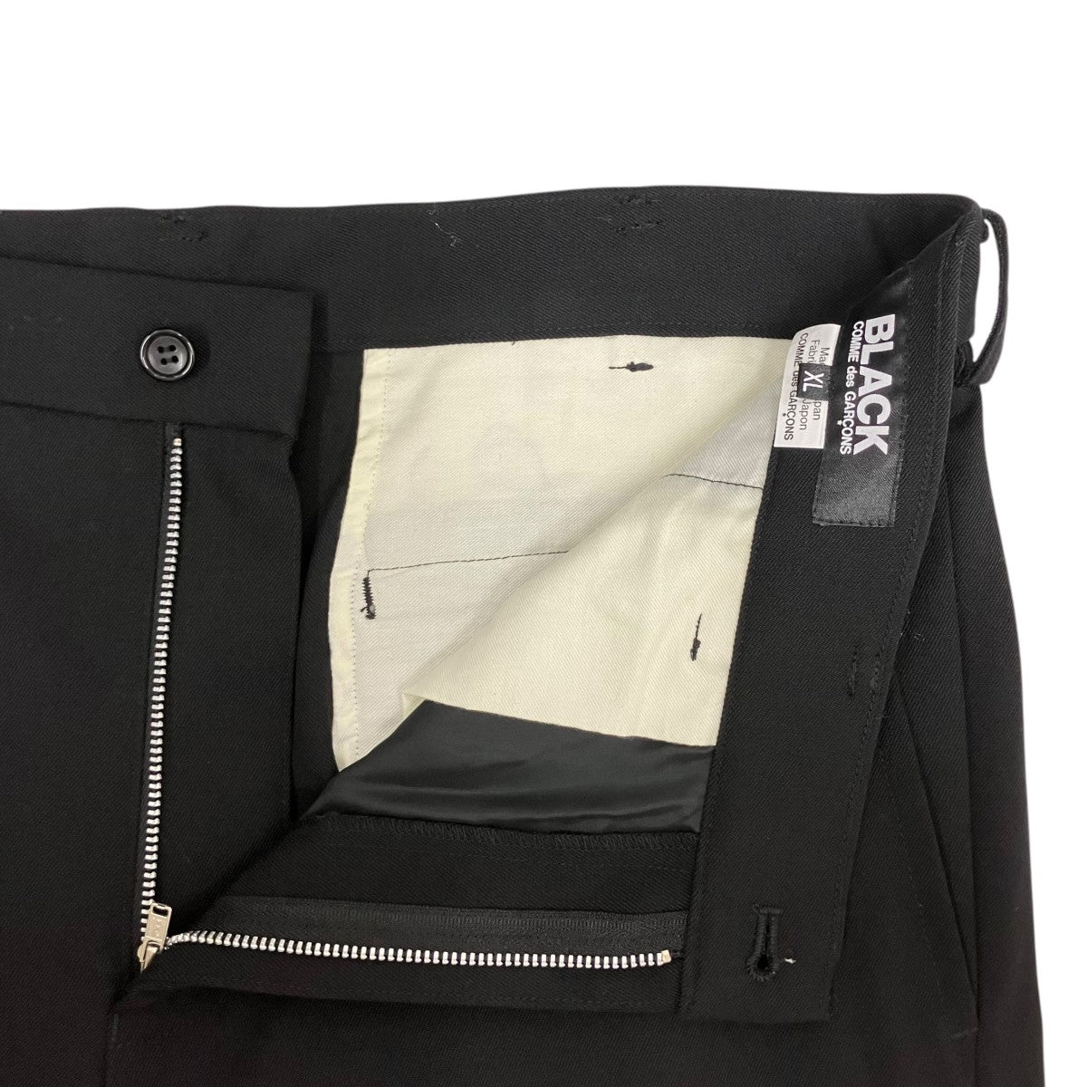 BLACK COMME des GARCONS 23AWパンツ1L-P012 古着・中古-7枚目のアイテム画像