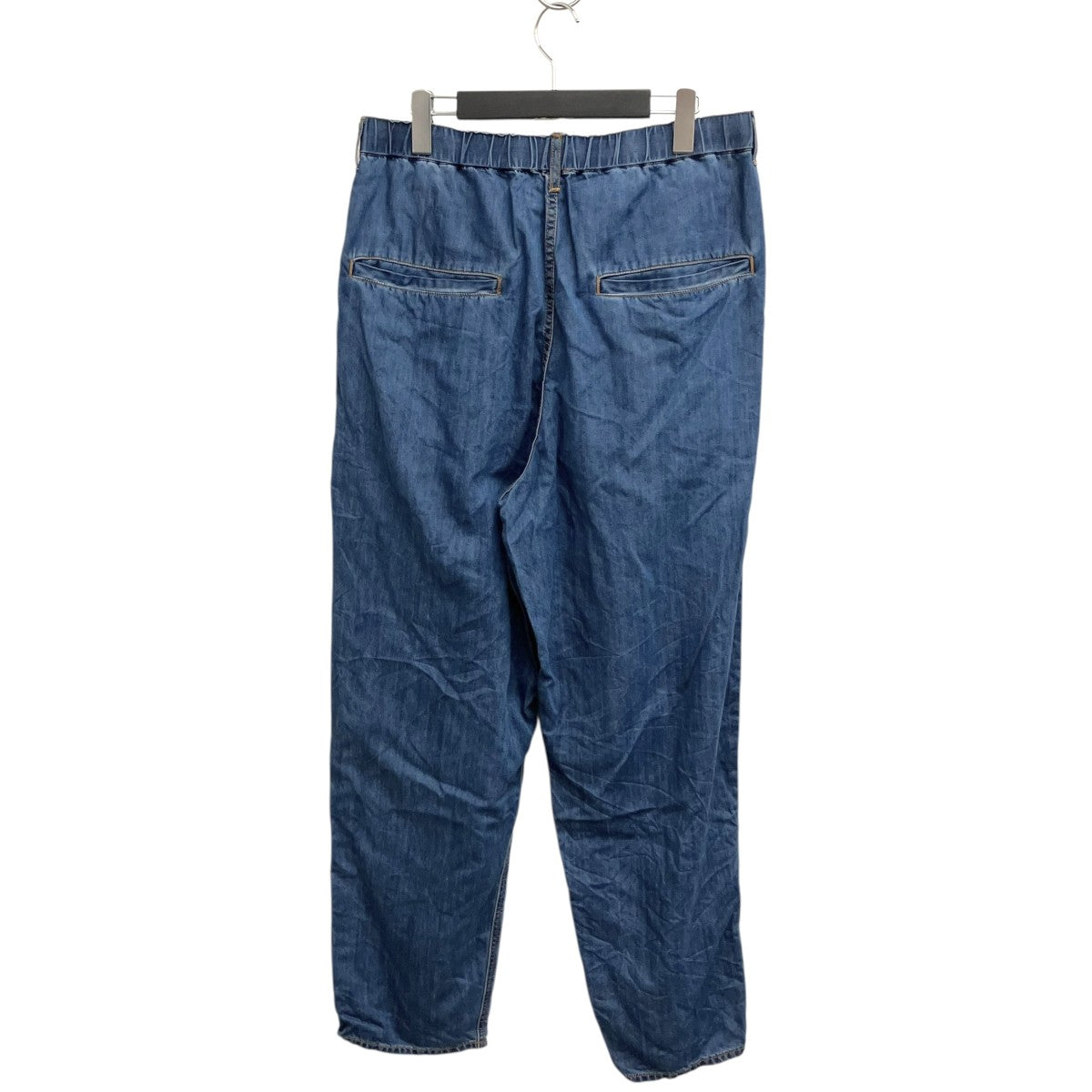 MIHARA YASUHIRO Cotton Tencel Denim Tapered PantsデニムパンツI12PT005 古着・中古-2枚目のアイテム画像