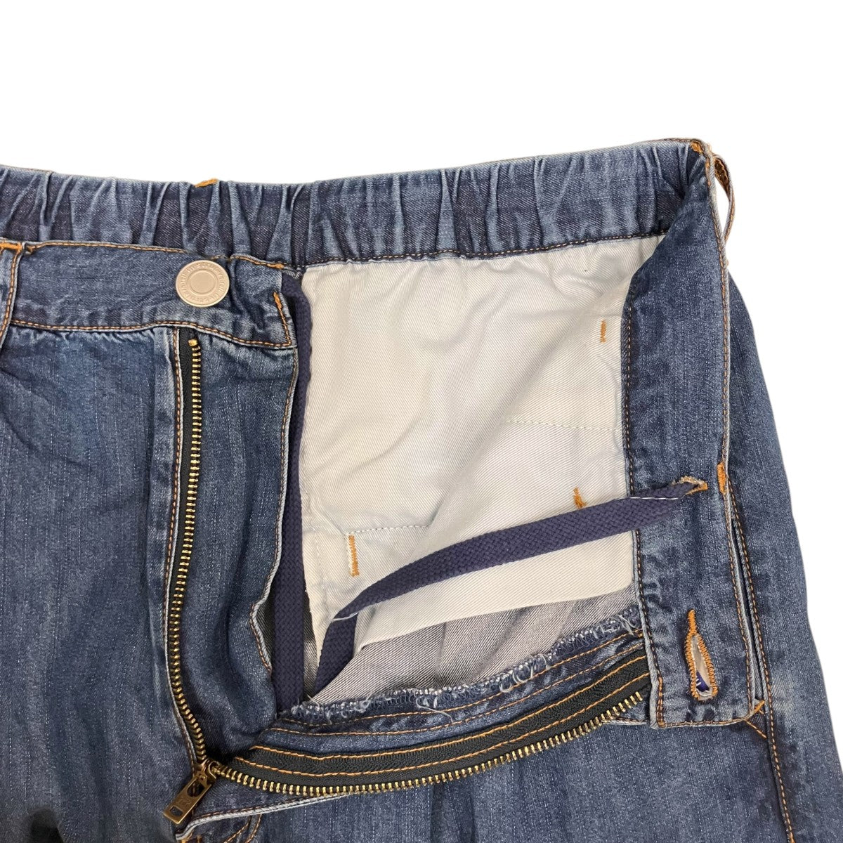 MIHARA YASUHIRO Cotton Tencel Denim Tapered PantsデニムパンツI12PT005 古着・中古-6枚目のアイテム画像