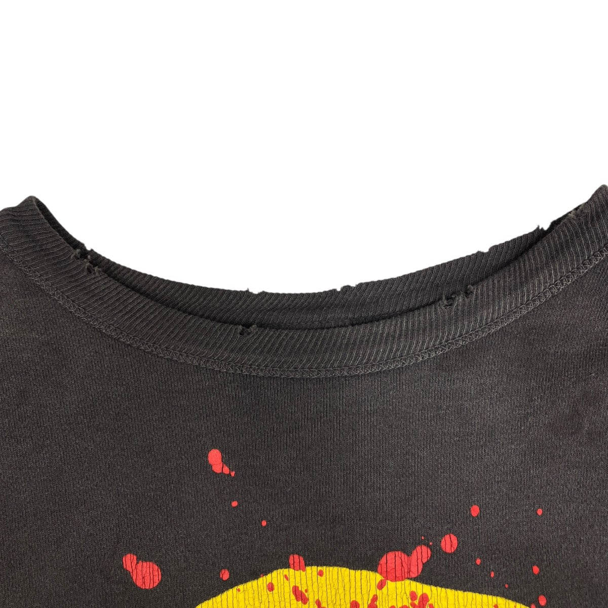 SAINT MICHAEL CP CREW SWEAT SMILEトレーナーSM-YS1-0000-C06 古着・中古-5枚目のアイテム画像