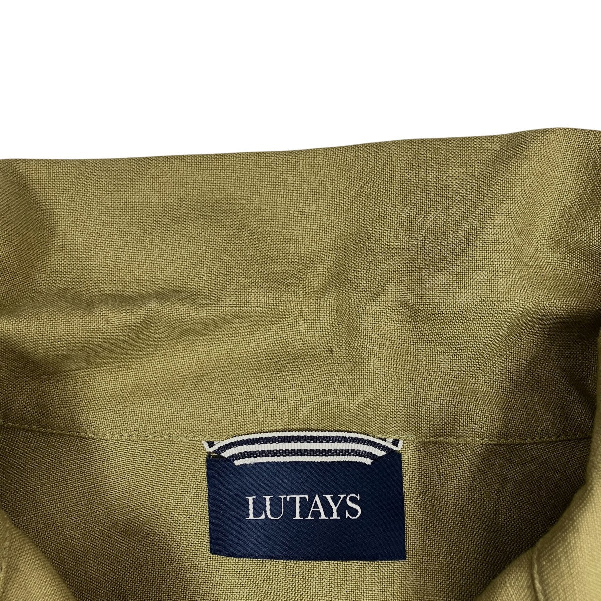 LUTAYS リネンスモックシャツ 古着・中古-6枚目のアイテム画像