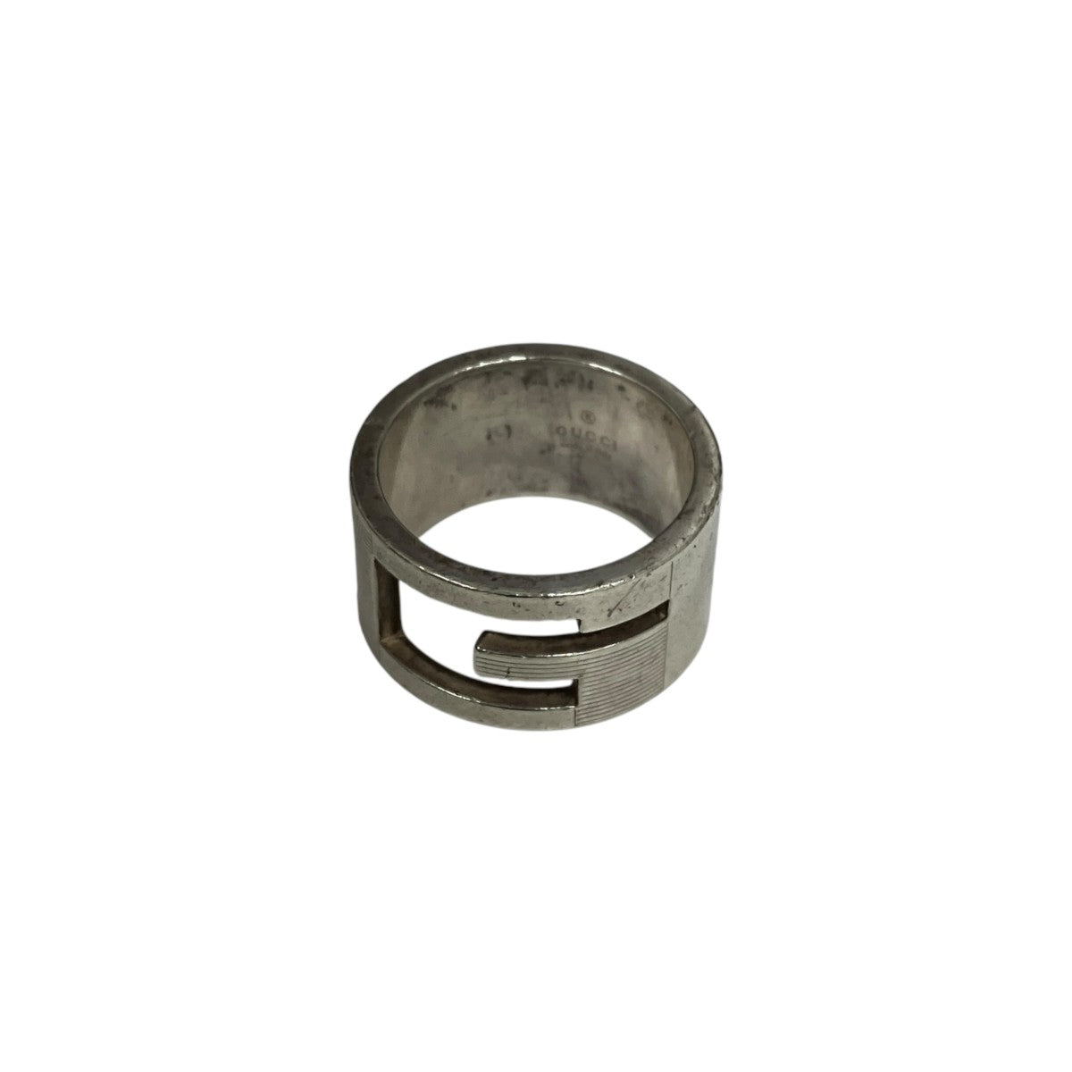 GUCCI double G wide ringリング 古着・中古-1枚目のアイテム画像