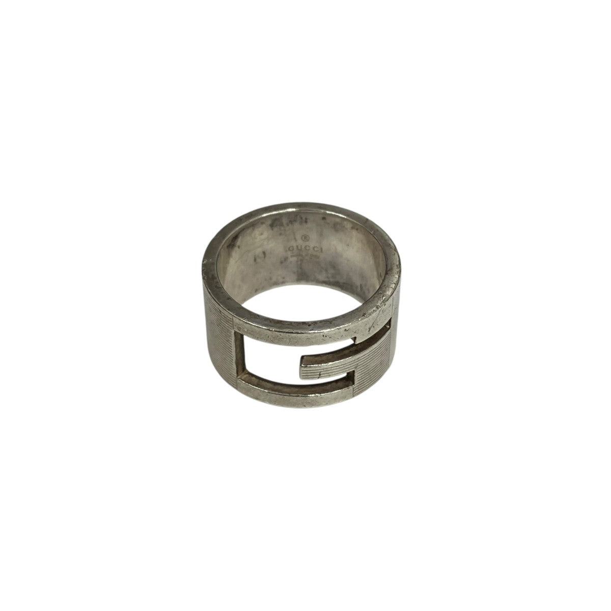 GUCCI double G wide ringリング 古着・中古-2枚目のアイテム画像