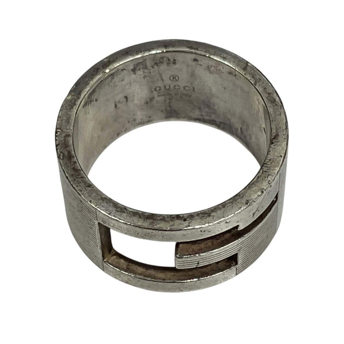 GUCCI double G wide ringリング 古着・中古-6枚目のアイテム画像