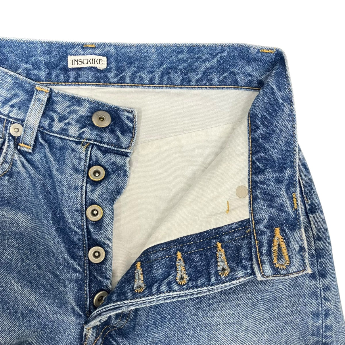 Straight Layered DenimデニムパンツID-PT32