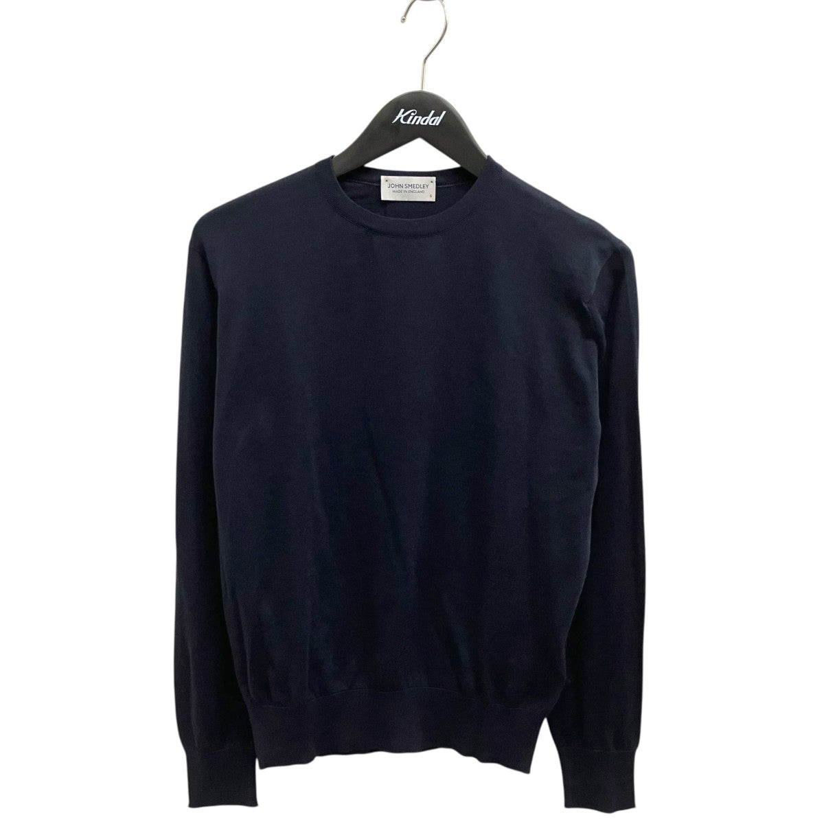 JOHN SMEDLEY CREW NECK KNIT薄手ニットS4486 古着・中古-1枚目のアイテム画像