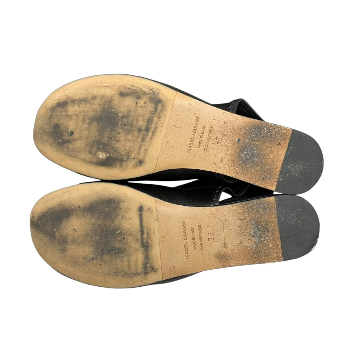 ISABEL MARANT レザーシューズBN0039-19P009S 古着・中古-5枚目のアイテム画像