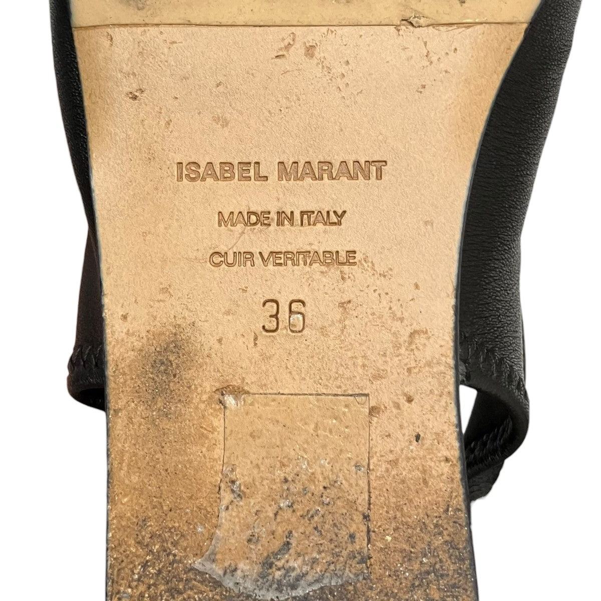 ISABEL MARANT レザーシューズBN0039-19P009S 古着・中古-8枚目のアイテム画像