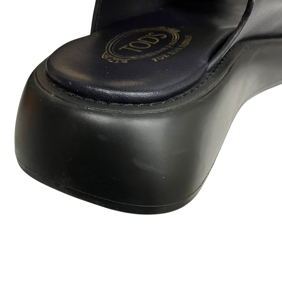 TOD’S 別注 ロンハーマン ダブルバックルサンダル 古着・中古-8枚目のアイテム画像