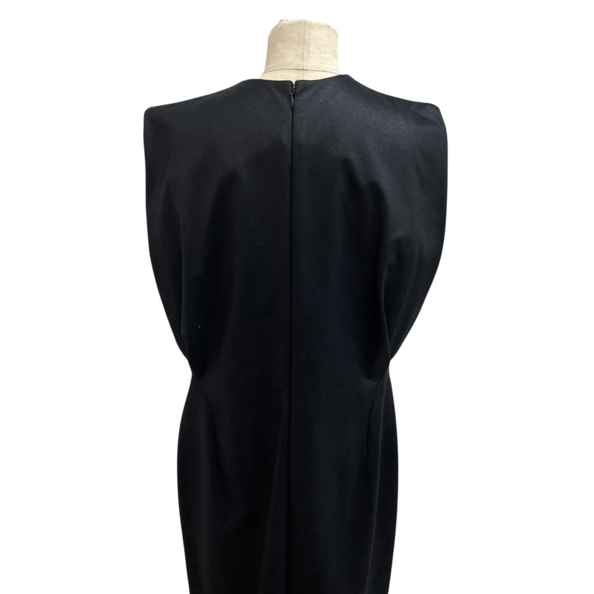 mame kurogouchi Plungded Long Sweatshirt DressノースリーブワンピースMM23PS-JS714 古着・中古-5枚目のアイテム画像