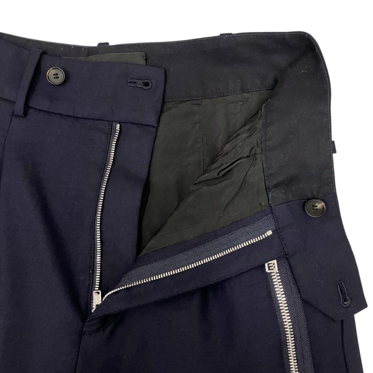 Hibiki Nakaminami SCHEDAR ZIPPED TROUSERSパンツ224-0703-824072-234 古着・中古-6枚目のアイテム画像