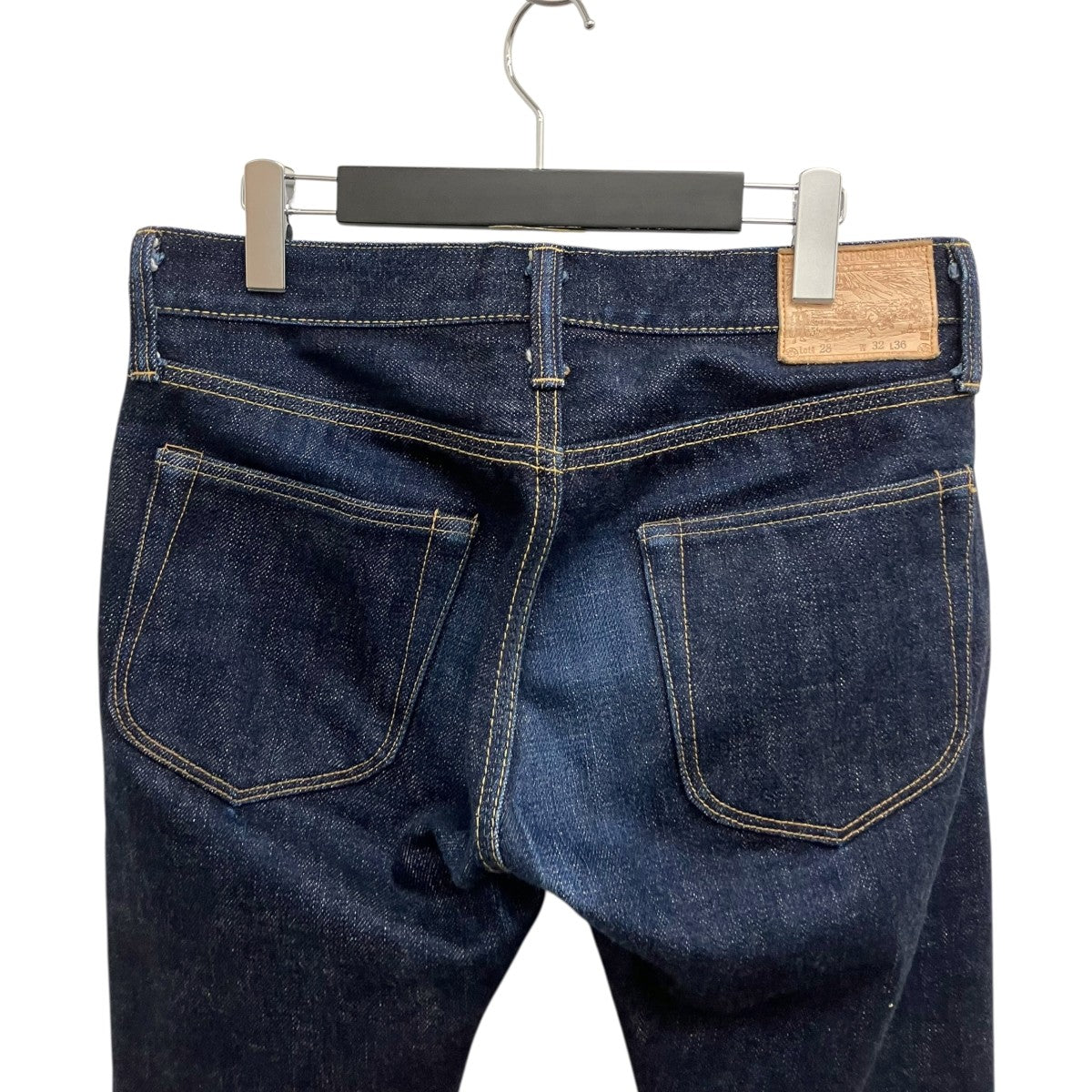 SAMURAI JEANS 21ozスリムストレートデニムパンツS003JP210Z 古着・中古-4枚目のアイテム画像