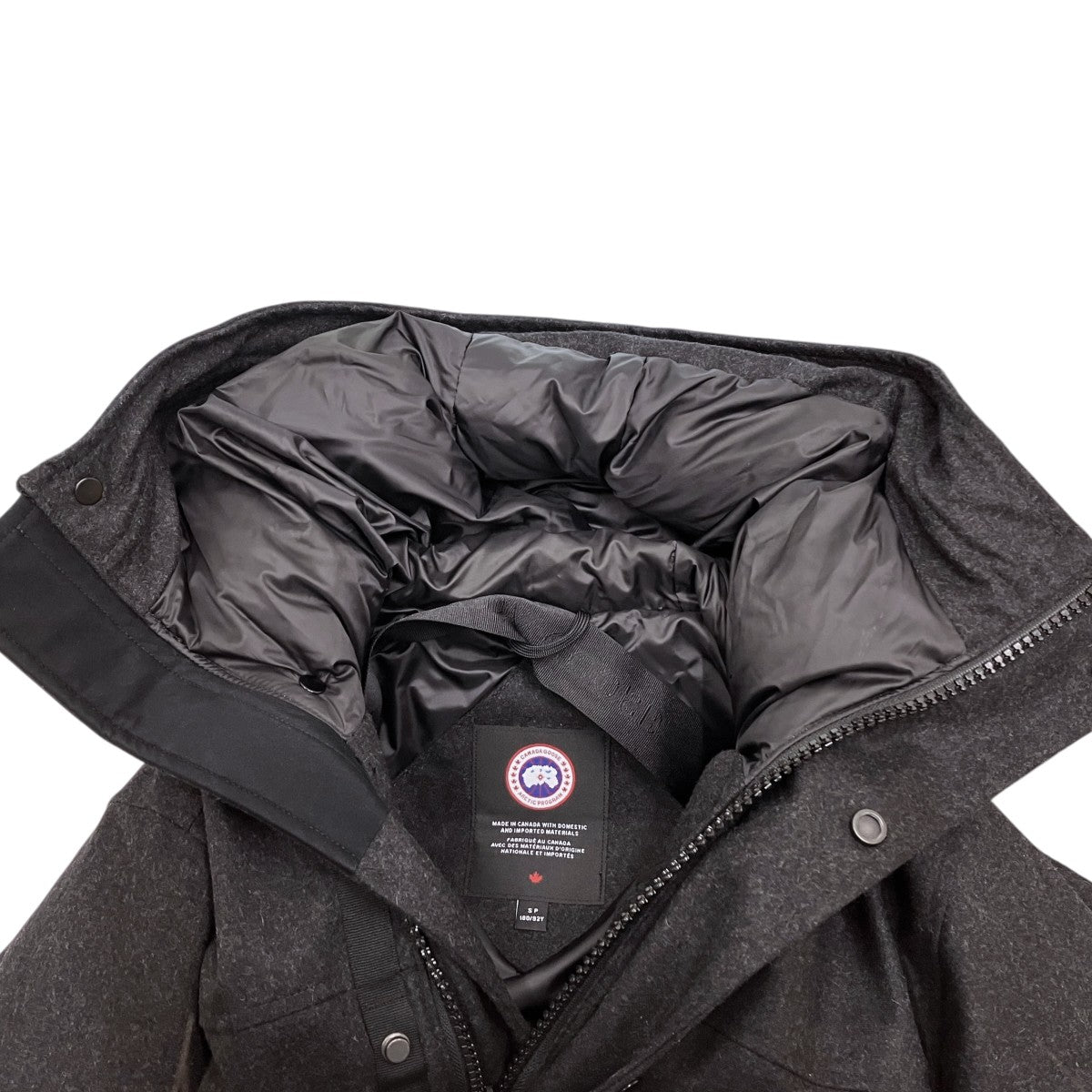 CANADA GOOSE Langford Parka Wool MELANGE 2062M1 古着・中古-6枚目のアイテム画像