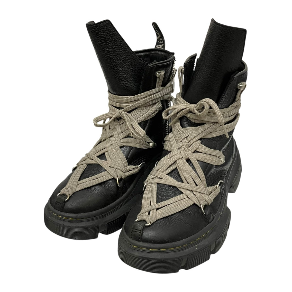 RICK OWENS×Dr．Martens 1460 DMXL MEGA LACE BOOTブーツ 古着・中古-1枚目のアイテム画像