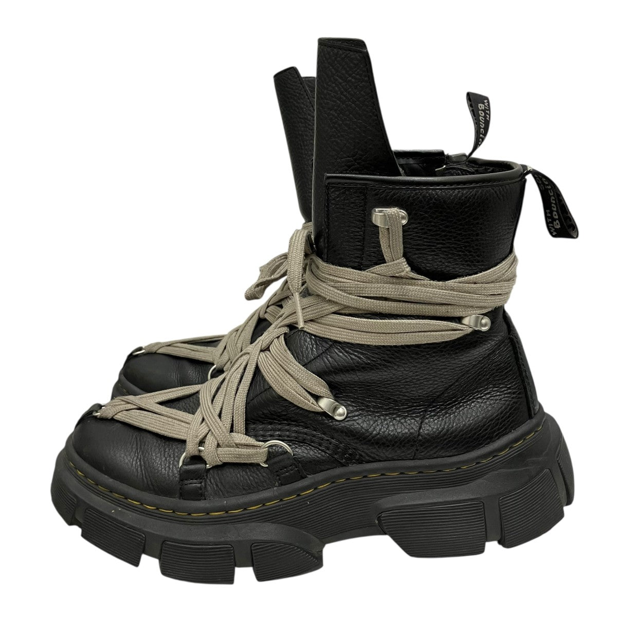 RICK OWENS×Dr．Martens 1460 DMXL MEGA LACE BOOTブーツ 古着・中古-3枚目のアイテム画像
