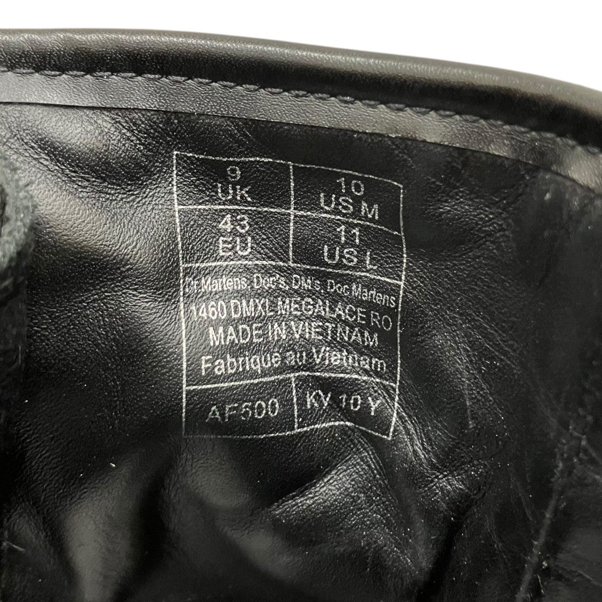 RICK OWENS×Dr．Martens 1460 DMXL MEGA LACE BOOTブーツ 古着・中古-9枚目のアイテム画像