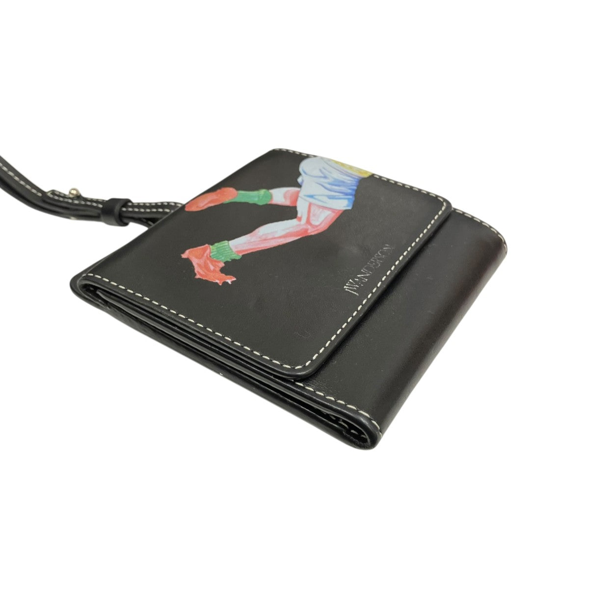 J．W．ANDERSON TRIFOLD WALLET WITH STRAPショルダーウォレット 古着・中古-4枚目のアイテム画像