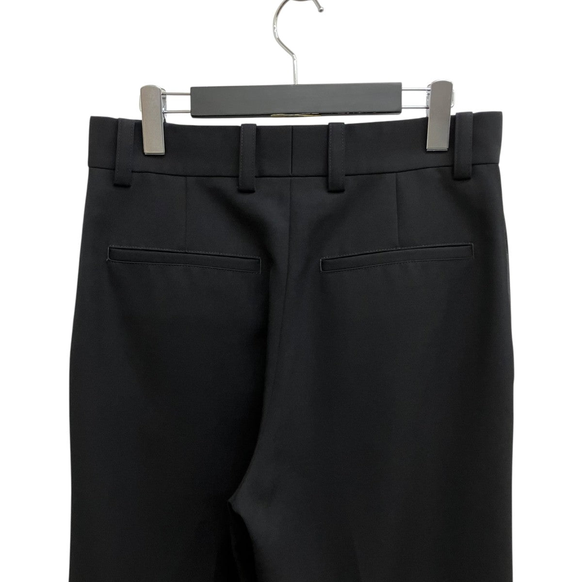 JIL SANDER ウールギャバジンワイドレッグトラウザーパンツスラックスJ22KA0131 古着・中古-4枚目のアイテム画像