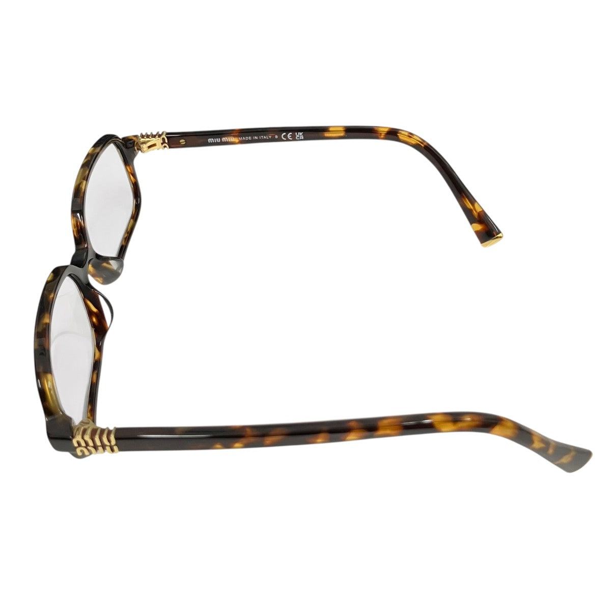 MIU MIU 眼鏡VAU-2Z1 古着・中古-3枚目のアイテム画像
