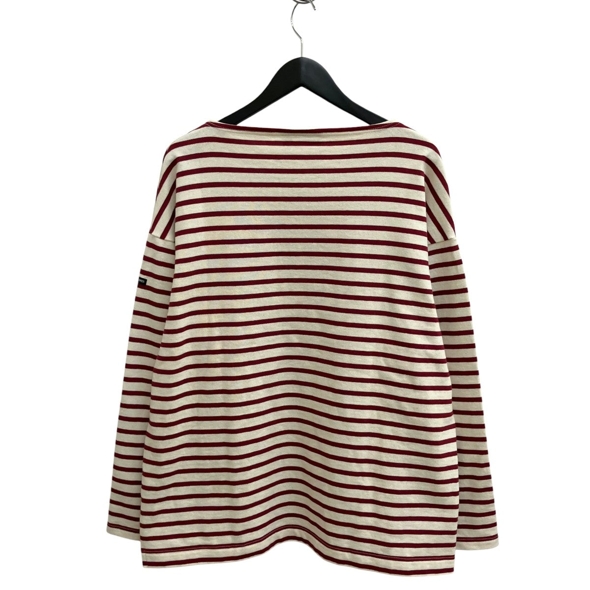 SAINT JAMES ボーダーバスクシャツ 古着・中古-2枚目のアイテム画像