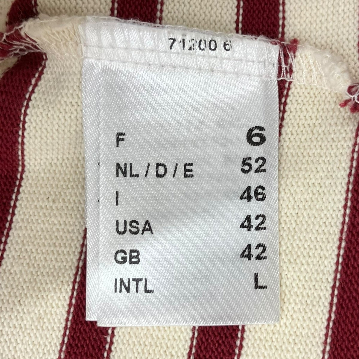 SAINT JAMES ボーダーバスクシャツ 古着・中古-5枚目のアイテム画像