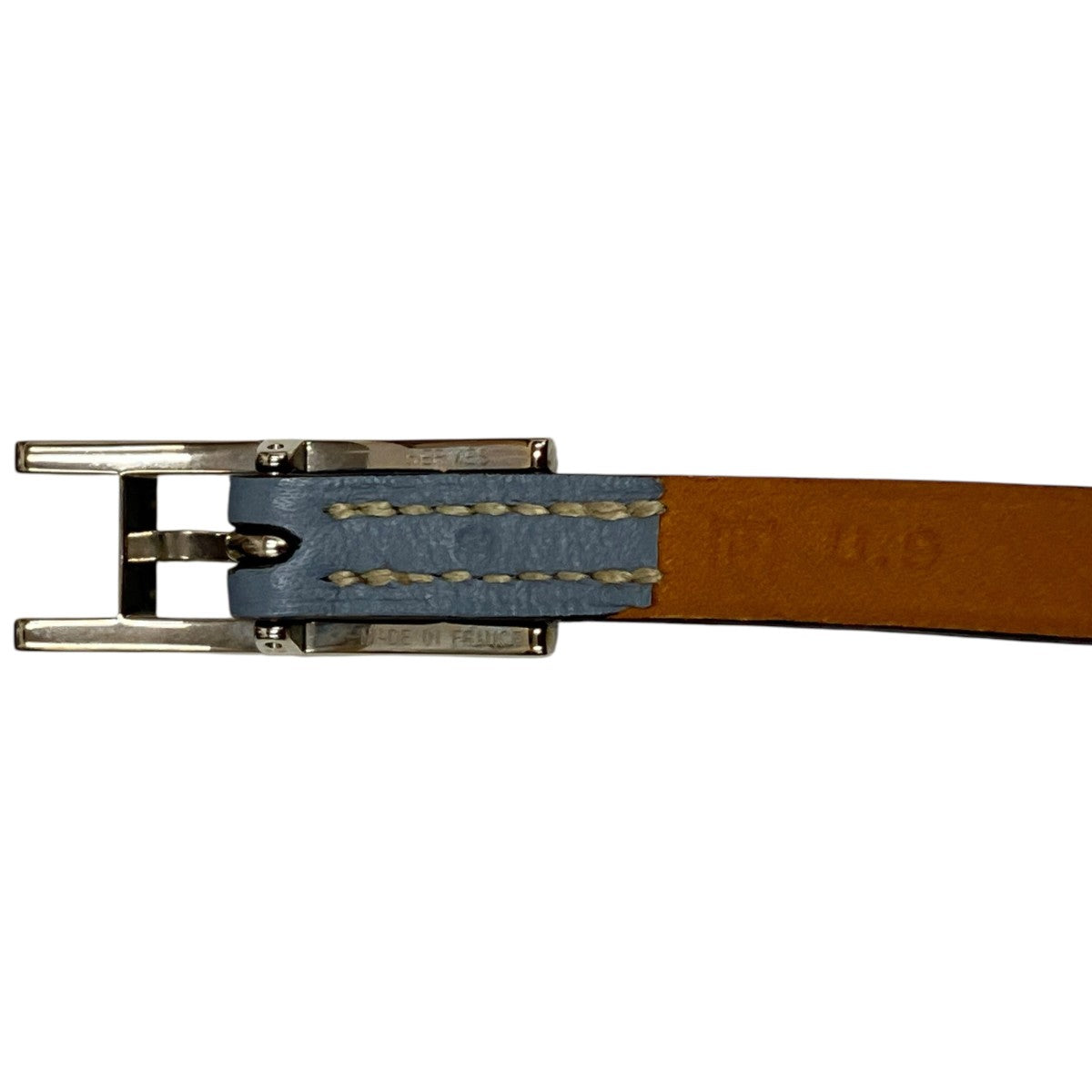 HERMES D刻印 レザーブレスレット アピ3レザーブレスレット 古着・中古-8枚目のアイテム画像