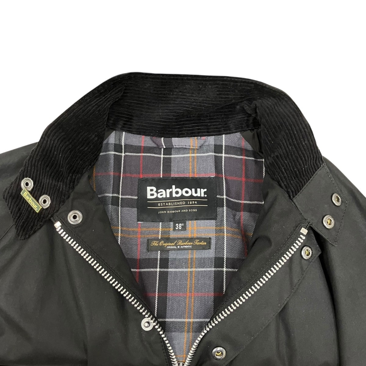 Barbour TRANSPORTオイルドジャケット252MWX2497 古着・中古-5枚目のアイテム画像