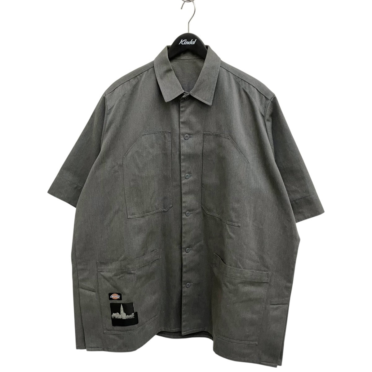 th products×Dickies Oversized Shirt半袖シャツ2101-DSH51 古着・中古-1枚目のアイテム画像