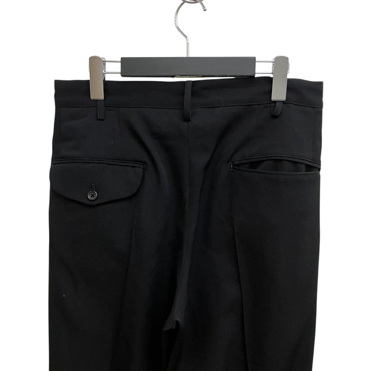 Pleat-detail pantsスラックス24fw-p-06