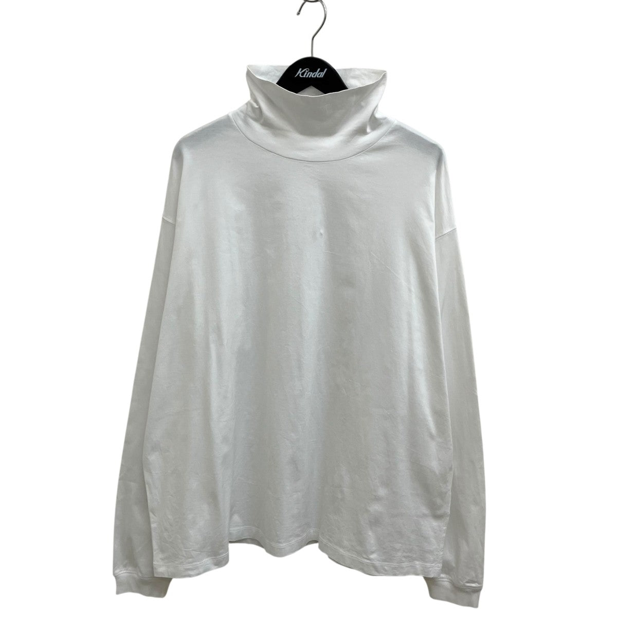 handvaerk 60 2 Loose Turtle Neck L S T-shirtハイネックカットソー 古着・中古-1枚目のアイテム画像