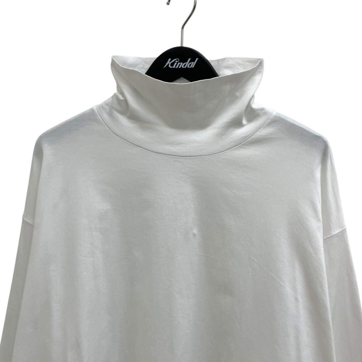 handvaerk 60 2 Loose Turtle Neck L S T-shirtハイネックカットソー 古着・中古-3枚目のアイテム画像