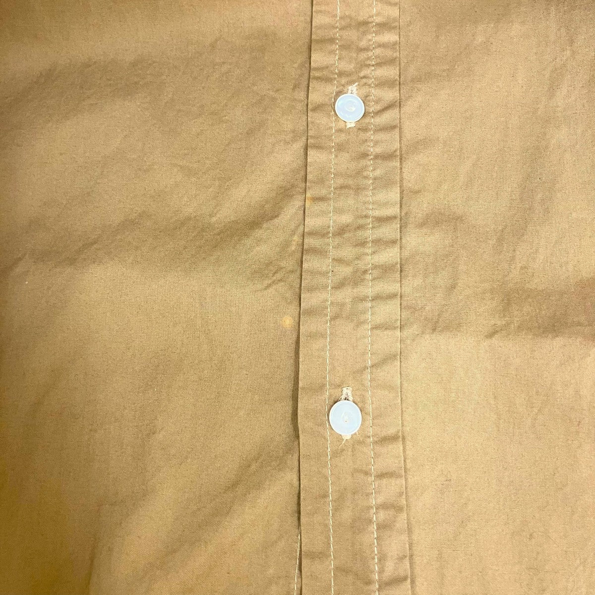A．PRESSE Over Dyeing Military Shirt長袖シャツ22AAP-02-11M 古着・中古-4枚目のアイテム画像