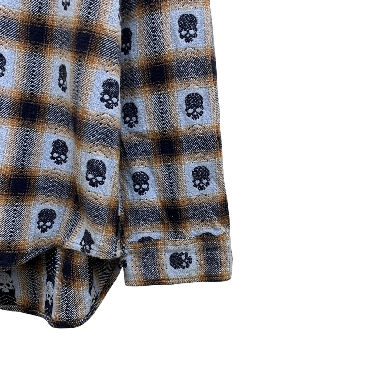 Supreme×NUMBER (N)INE 25FW Hooded Flannel Shirt 古着・中古-5枚目のアイテム画像
