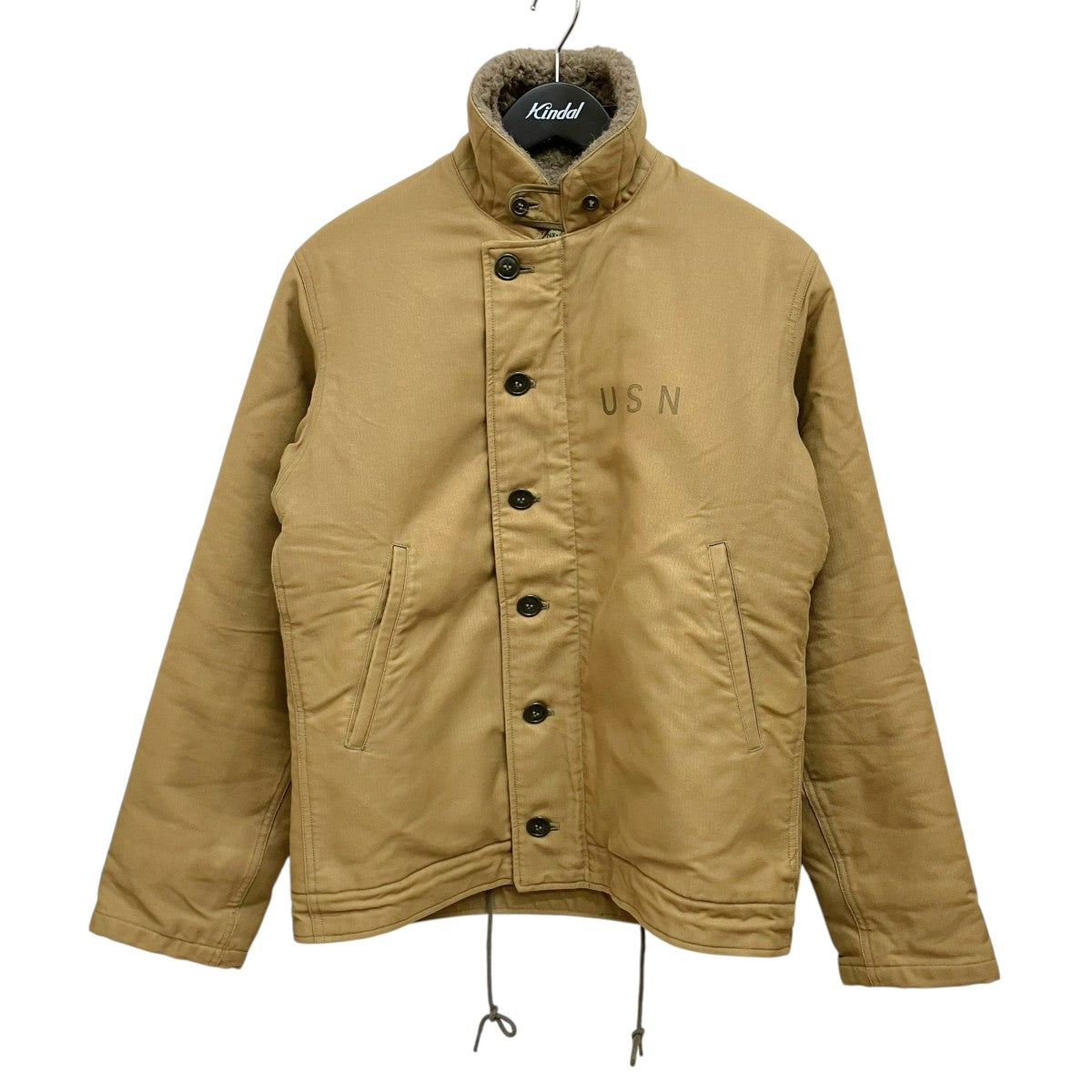 Buzz Rickson’s TYPE N-1 KHAKI ”Navy Department”ジャケットBR12031 古着・中古-1枚目のアイテム画像