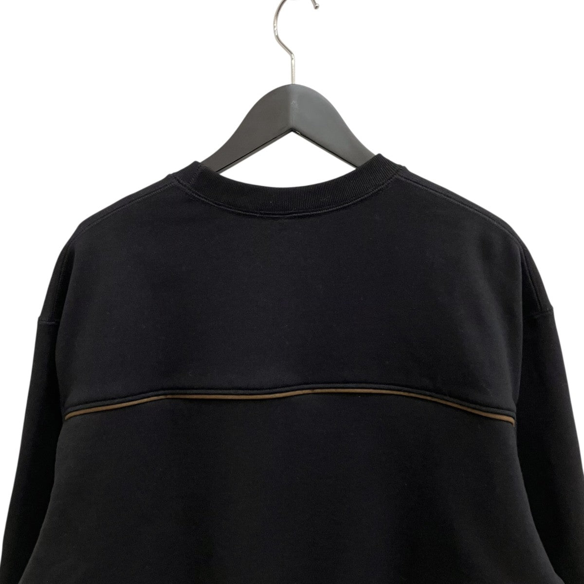 KHOKI Leather-Trimmed Sweatshirtスウェット26SS-T-07 古着・中古-4枚目のアイテム画像