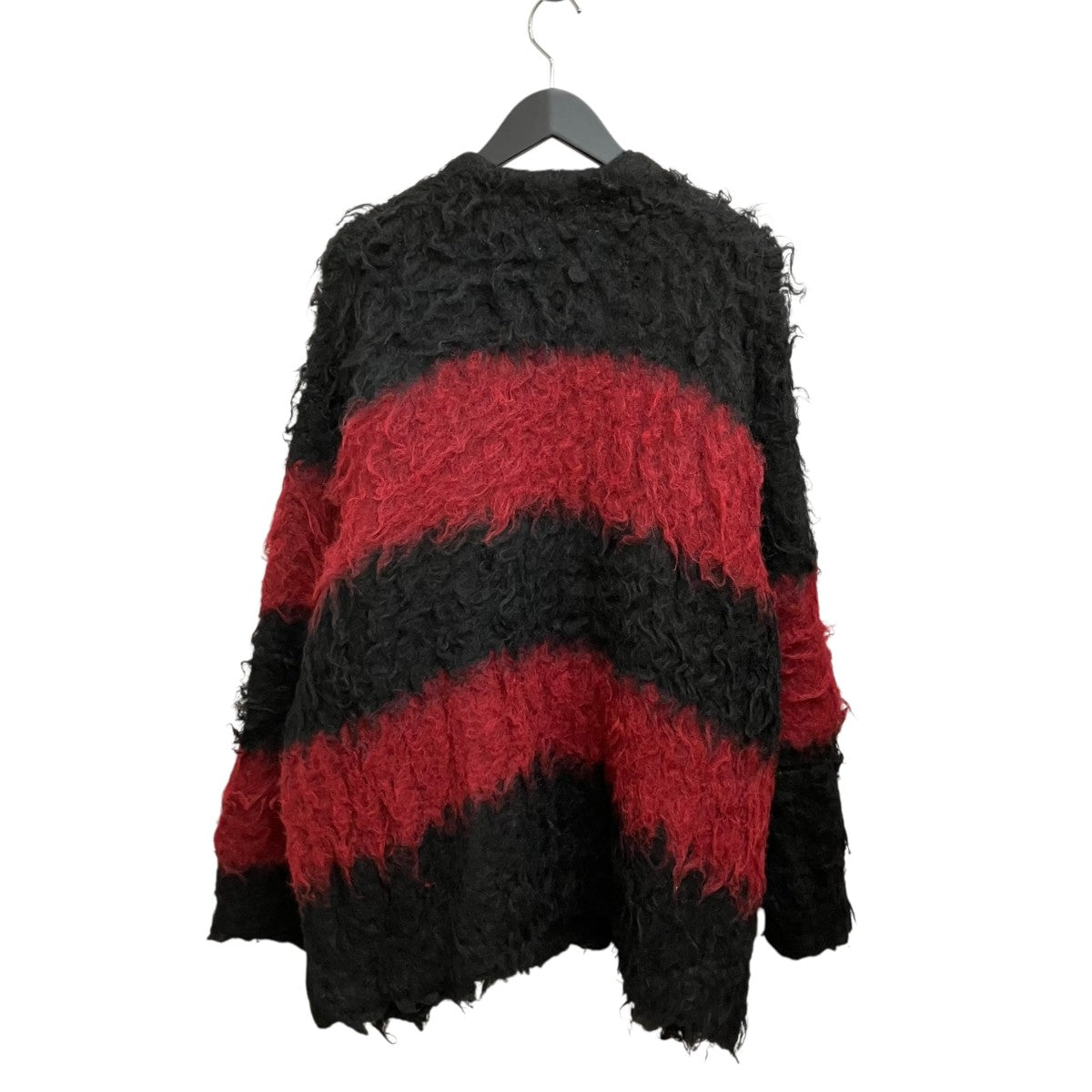 LOOP YARN SHAGGY BORDER KNIT CARDIGANシャギーボーダーカーディガン2225-022