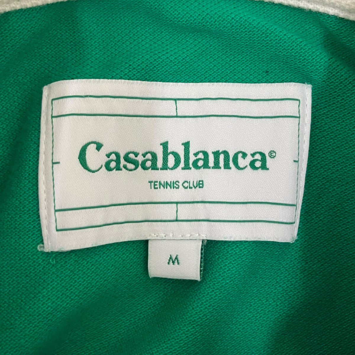 CASABLANCA 半袖ポロシャツMS21-JTP-002 古着・中古-7枚目のアイテム画像