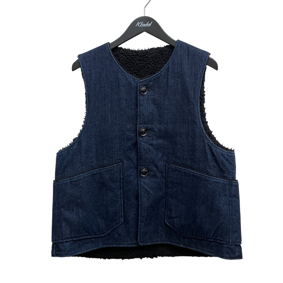 Engineered Garments リバーシブルベスト 古着・中古-1枚目のアイテム画像