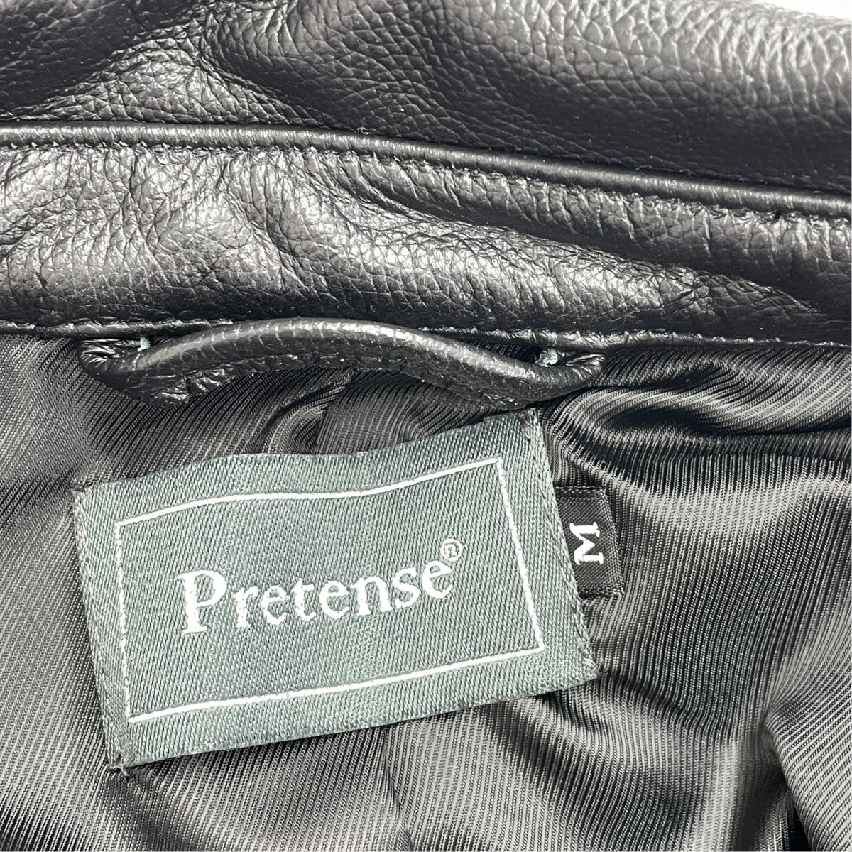 Leather Collar JacketジャケットPR-Y11