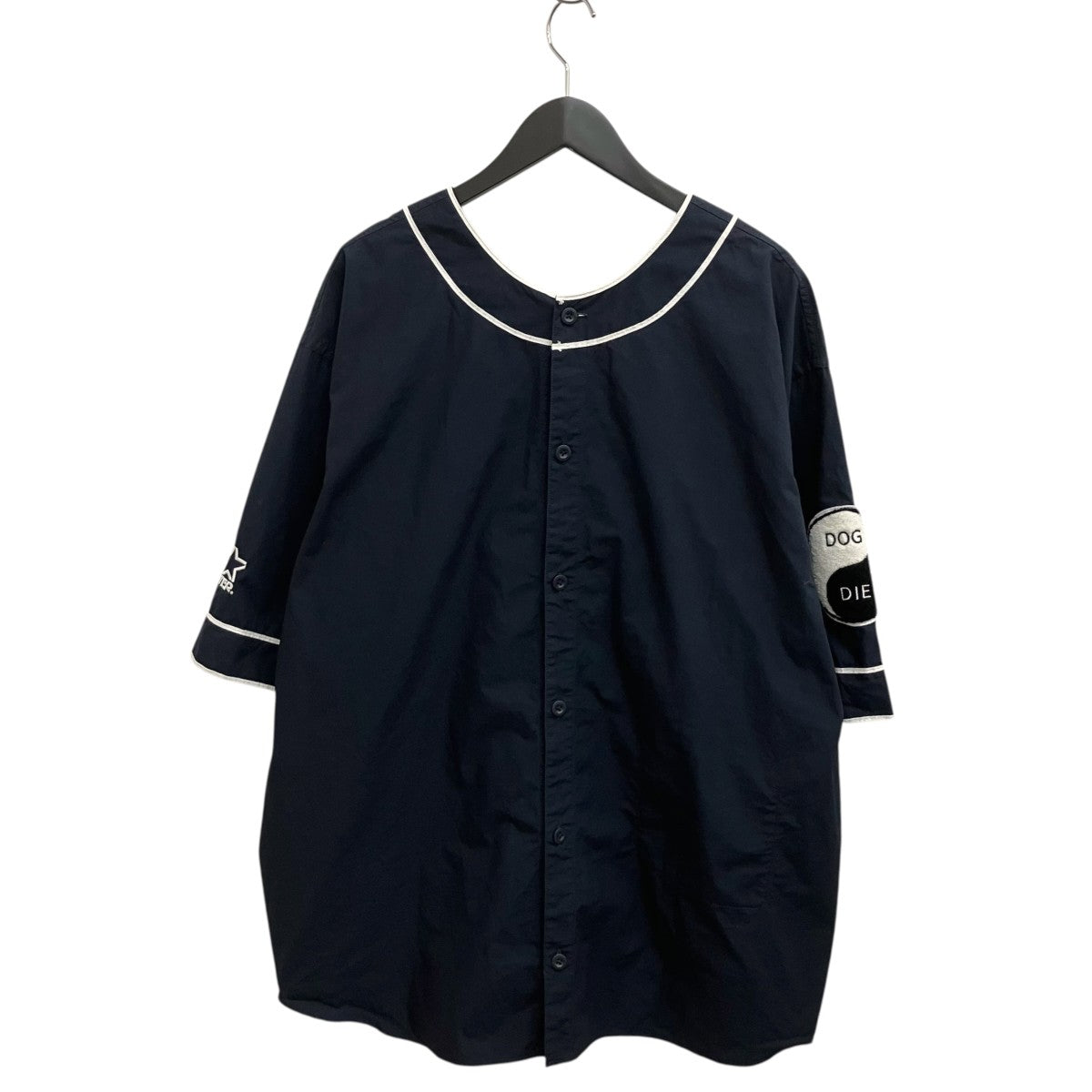 Black Weirdos ベースボールシャツ23SS-SH03 古着・中古-2枚目のアイテム画像